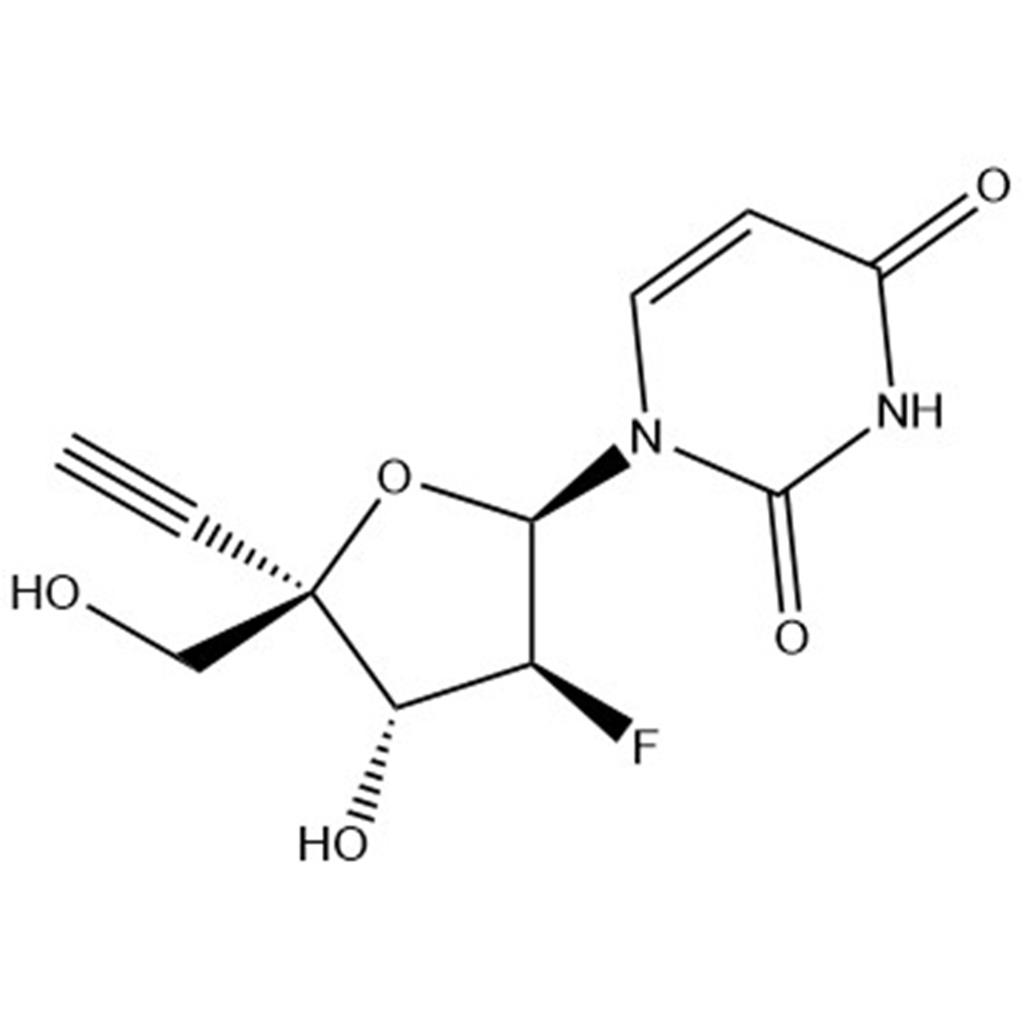 1-(2-Deoxy-4-C-ethynyl-2-fluoro-β-D-arabinofuranosyl)-2,4(1H,3H)-pyrimidinedione,1-(2-Deoxy-4-C-ethynyl-2-fluoro-β-D-arabinofuranosyl)-2,4(1H,3H)-pyrimidinedione