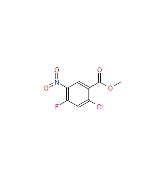 2-氯-4-氟-5-硝基苯甲酸甲酯,METHYL 2-CHLORO-4-FLUORO-5-NITROBENZOATE