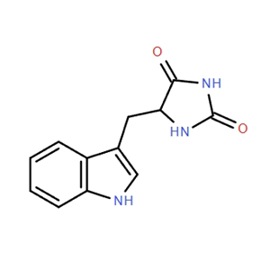 5-(1H-Indol-3-ylmethyl)imidazolidine-2,4-dione,5-(1H-Indol-3-ylmethyl)imidazolidine-2,4-dione