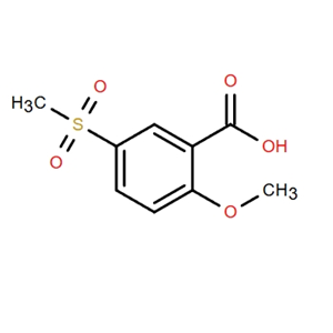 2-甲氧基-5-甲磺?；郊姿?2-Methoxy-5-(methylsulfonyl)benzoic acid