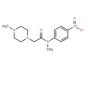 N,4-二甲基-N-(4-硝基苯基)-1-哌嗪乙酰胺