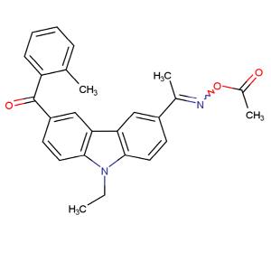 1-[9-乙基-6-(2-甲基苯甲酰基)-9H-咔唑-3-基]乙酮 1-(O-乙酰肟)