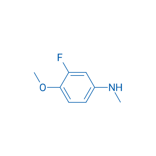 3-氟-4-甲氧基-N-甲基苯胺,3-Fluoro-4-methoxy-N-methylaniline