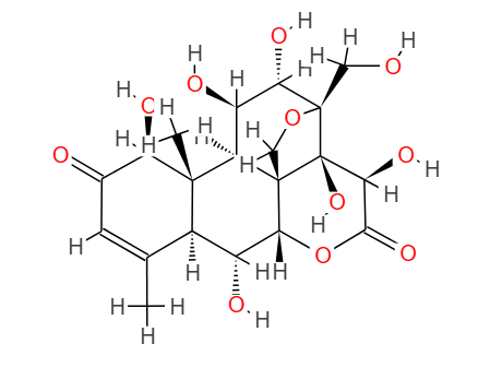 鸦胆子内酯B,Yadanziolide B