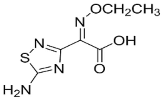 (Z)-2-(5-氨基-1，2，4-噻二唑-3-基)-2-乙氧亞氨基乙酸