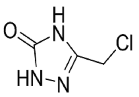 5 -氯甲基-2,4 -二氫[ 1,2,4 ]三唑-3 -酮,5-Chloromethyl-2H-1,2,4-triazolin-3-one