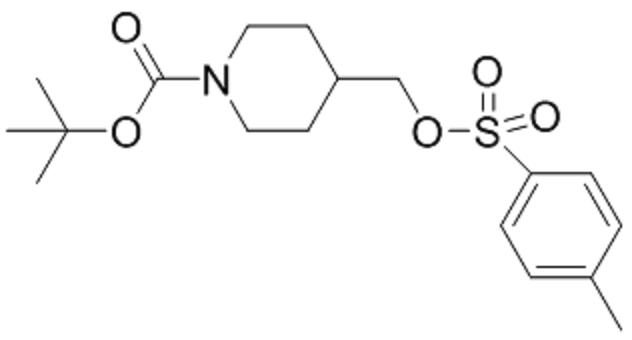 1-N-BOC-4-(4-甲基苯磺酰氧甲基)哌啶,N-TERT-BUTOXYCARBONYL-4-(4-TOLUENESULFONYLOXYMETHYL)PIPERIDINE