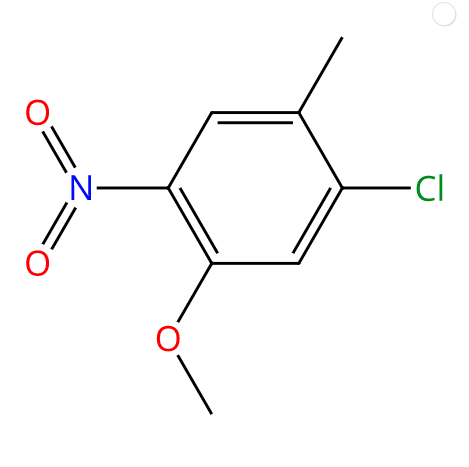 1-氯-5-甲氧基-2-甲基-4-硝基苯,1-Chloro-5-methoxy-2-methyl-4-nitrobenzene