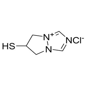 氯化(6,7-二氢-6-巯基-5H-吡唑 [1,2-a]并[1,2,4]三氮唑鎓)