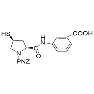 3-[[[(2S, 4S)-4-巯基-1-(4-硝基苄氧基)羰基-2-吡咯烷基]羰基]氨基苯甲酸