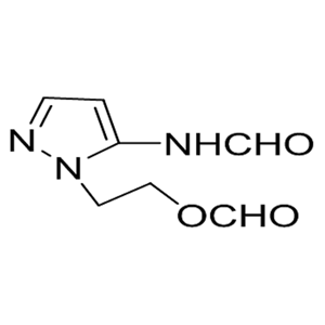 5-甲酰氨基-1-(2-甲酰氧乙基)吡唑