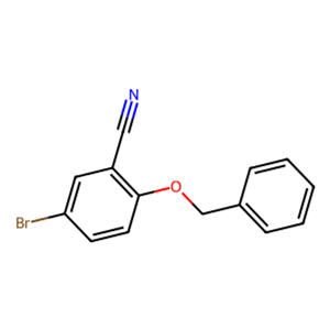 2-(芐氧基)-5-溴苯并腈,2-(benzyloxy)-5-bromobenzonitrile