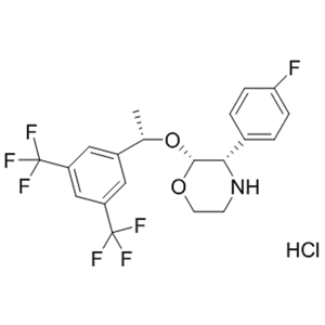 (2R,3S)-2-[(1R)-1-[3,5-双(三氟甲基)苯基]乙氧基]-3-(4-氟苯基)-吗啉盐酸盐