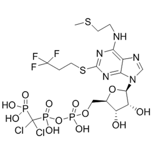 N-[2-(甲硫基)乙基]-2-[(3,3,3-三氟丙基)硫基]-5’-腺苷 P,P