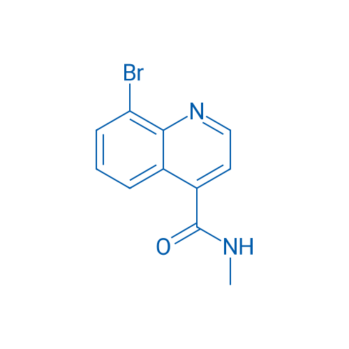 8-溴-N-甲基喹啉-4-甲酰胺,8-Bromo-N-methylquinoline-4-carboxamide