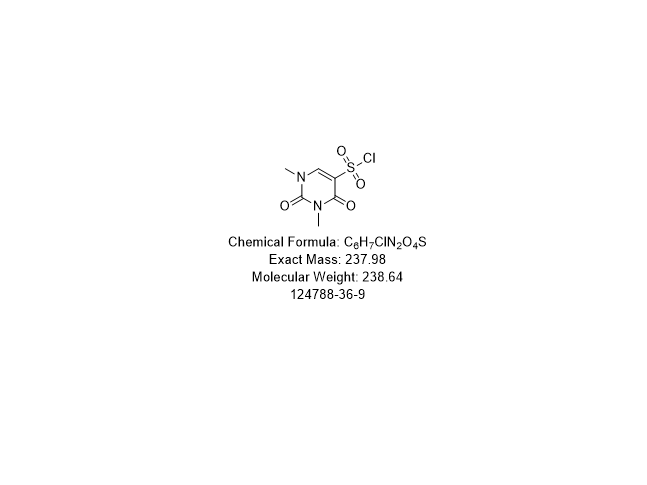 1,3-二甲基-2,4-二氧代-1,2,3,4-四氫嘧啶-5-磺酰氯,1,3-DIMETHYL-2,4-DIOXO-1,2,3,4-TETRAHYDROPYRIMIDINE-5-SULFONYL CHLORIDE