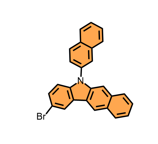 2-bromo-5-(naphthalen-2-yl)-5H-benzo[b]carbazole,2-bromo-5-(naphthalen-2-yl)-5H-benzo[b]carbazole