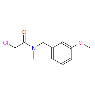 2-Chloro-N-[(3-methoxyphenyl)methyl]-N-methylacetamide,2-Chloro-N-[(3-methoxyphenyl)methyl]-N-methylacetamide