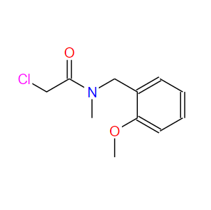 2-Chloro-N-[(2-methoxyphenyl)methyl]-N-methylacetamide,2-Chloro-N-[(2-methoxyphenyl)methyl]-N-methylacetamide