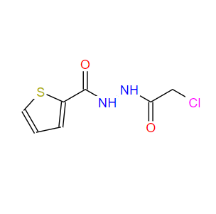 N'-(2-CHLOROACETYL)THIOPHENE-2-CARBOHYDRAZIDE,N'-(2-CHLOROACETYL)THIOPHENE-2-CARBOHYDRAZIDE