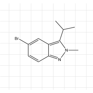 5-溴-3-異丙基-2-甲基-2H-吲唑,5-bromo-3-isopropyl-2-methyl-2H-indazole