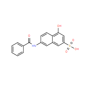 7-苯甲酰胺基-4-羟基萘-2-磺酸,7-Benzamido-4-hydroxynaphthalene-2-sulfonic acid