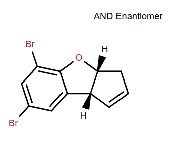 (3AS,8BS)-5,7-二溴 -3A,8B-二氫-3H-環(huán)戊并[B]苯并呋喃,3H-Cyclopenta[b]benzofuran, 5,7-dibromo-3a,8b-dihydro-, (3aR,8bR)-rel-