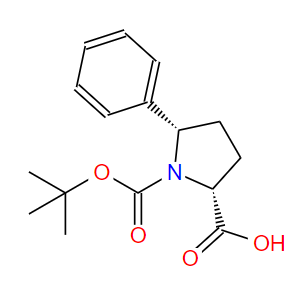 BOC-(2R,5S)-5-苯基吡咯烷-2-羧酸,(2R,5S)-BOC-5-PHENYL-PYRROLIDINE-2-CARBOXYLIC ACID