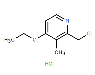 2-(氯甲基)-4-乙氧基-3-甲基吡鹽酸鹽,2-(Chloromethyl)-4-ethoxy-3-methylpyridine hydrochloride