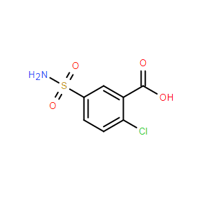 2-氯-5-氨磺?；郊姿?2-Chloro-5-sulfamoylbenzoic acid