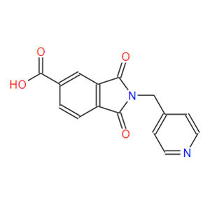 1H-Isoindole-5-carboxylic acid, 2,3-dihydro-1,3-dioxo-2-(4-pyridinylmethyl)-