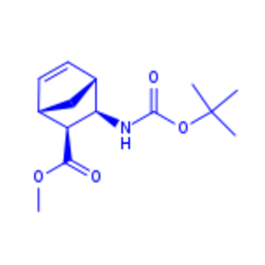 (1S,2S,3R,4R)-3-((叔丁氧羰基)氨基)雙環(huán)[2.2.1]庚-5-烯-2-甲酸甲酯：380227-54-3