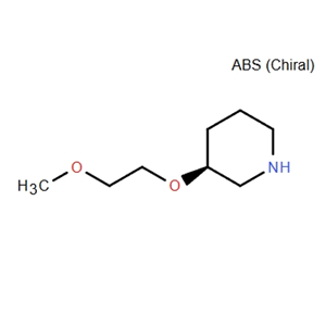 Piperidine, 3-(2-methoxyethoxy)-, (3S)-,Piperidine, 3-(2-methoxyethoxy)-, (3S)-