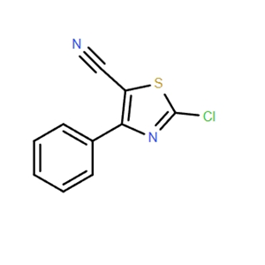 5-噻唑腈，2-氯-4-苯基-