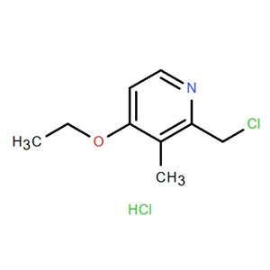 2-(氯甲基)-4-乙氧基-3-甲基吡鹽酸鹽,2-(Chloromethyl)-4-ethoxy-3-methylpyridine hydrochloride