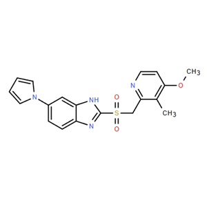2-[(4-甲氧基-3-甲基-2-吡啶基)甲基]磺酰基]-6-(1H-吡咯-1-基)-1H-苯并咪唑