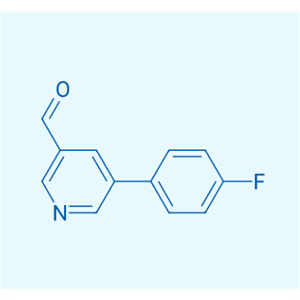 5-(4-氟苯基)-3-吡啶甲醛   381684-96-4