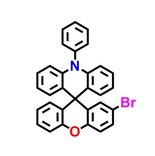 2′-溴-10-苯基螺[吖啶-9(10H),9′-[9H]氧雜蒽],2'-bromo-10-phenyl-10H-spiro[acridine-9,9'-xanthene]