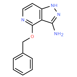 4-(芐氧基)-1H-吡唑并[4,3-c]吡啶-3-胺,4-(Benzyloxy)-1H-pyrazolo[4,3-c]pyridin-3-amine