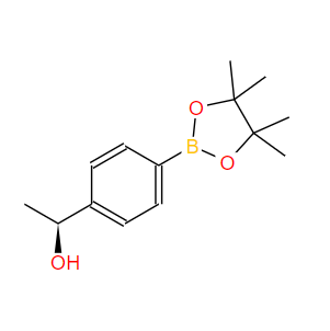 (S)-1-(4-(4,4,5,5-四甲基-1,3,2-二氧雜硼烷-2-基)苯基)乙烷-1-醇,(S)-1-(4-(4,4,5,5-Tetramethyl-1,3,2-dioxaborolan-2-yl)phenyl)ethan-1-ol