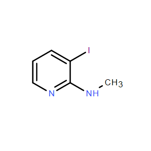 3-碘-N-甲基吡啶-2-胺,3-Iodo-N-methylpyridin-2-amine