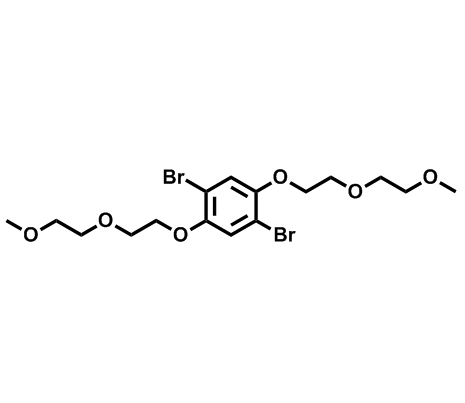 1,4-二溴-2,5-雙(2-(2-甲氧基乙氧基)乙氧基)苯,1,4-dibromo-2,5-bis(2-(2-methoxyethoxy)ethoxy)benzene