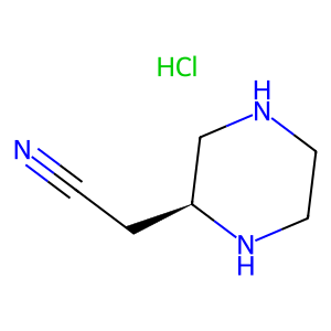 (S)-2-(哌嗪-2-基)乙腈二鹽酸鹽,(S)-2-(piperazin-2-yl)acetonitrile dihydrochloride