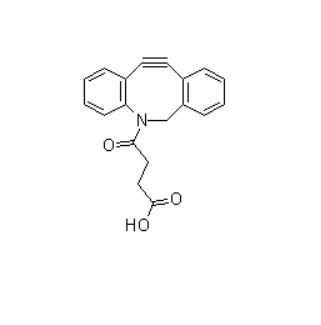 11,12-二氫-Γ-氧代-二苯并[[F]偶氮-5-(6H)-丁酸,DBCO-acid