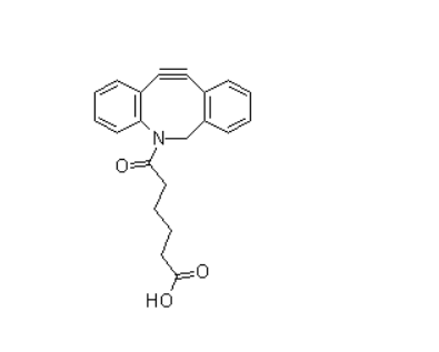 11,12-二脫氫-ε-氧代二苯并[b,f]氮雜環(huán)辛-5(6H)-己酸,DBCO-C6-acid