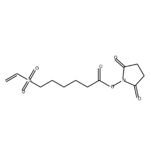 Hexanoic acid, 6-(ethenylsulfonyl)-, 2,5-dioxo-1-pyrrolidinyl ester