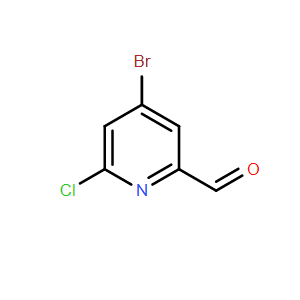 4-溴-6-氯皮考林醛,4-Bromo-6-chloropicolinaldehyde