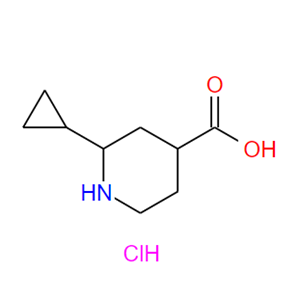 4-Piperidinecarboxylic acid, 2-cyclopropyl-, hydrochloride