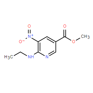 6-(乙氨基)-5-硝基煙酸甲酯