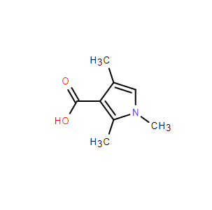 1,2,4-三甲基-1H-吡咯-3-羧酸,1,2,4-Trimethyl-1H-pyrrole-3-carboxylic acid